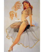 TED WITHERS 8.5X11&quot; PIN-UP GIRL POSTER LINGERIE SEXY PHOTO HOT PINUP ART... - £6.22 GBP