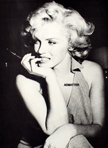 Marilyn Monroe Pin Up Poster Thinking Photo Vintage Pinup Print Wall Art! - $9.89