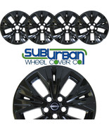 FITS 2021-2023 Nissan Rogue SV 18&quot; Gloss Black Wheel Skins # 8826-GB SET... - $139.98