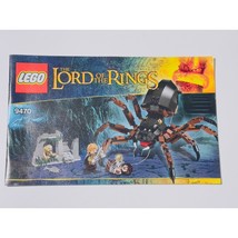 LEGO 9470 The Lord of the Rings Shelob Attacks Instruction Manual Booklet Only - £3.12 GBP