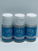 lot of 3-  eb5 Anti-Aging Toner - 0.75 oz Trial/Travel - $13.41