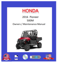 2016 Pioneer 500/700/700-4/1000 M3 M3P M5P M5D SXS Owners / Maintenance Manual - £14.26 GBP