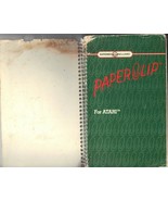 Paperclip for Atari Instruction Manual Vintage Computers Word Processing... - $5.13 CAD