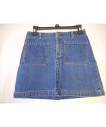 Size 4 Gap Blue Denim Skirt 100% cotton - $11.99