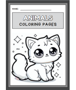 52 Easy Coloring Pages For Kids, Toddlers, Preschoolers Toddlers - £2.24 GBP