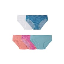Fruit of the Loom Girls Seemless Hipster Underwear, 5 Pack,Size Medium 10/12 NWT - £11.06 GBP