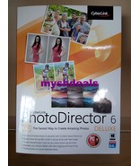 CyberLink PhotoDirector 6 Deluxe PHOTO DIRECTOR NEW SEALED LATEST EDITION - £21.19 GBP