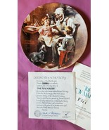 Edwin Knowles Collector Plate - Norman Rockwell &quot;The Toy Maker&quot;  - NEW! COA - $12.16 CAD