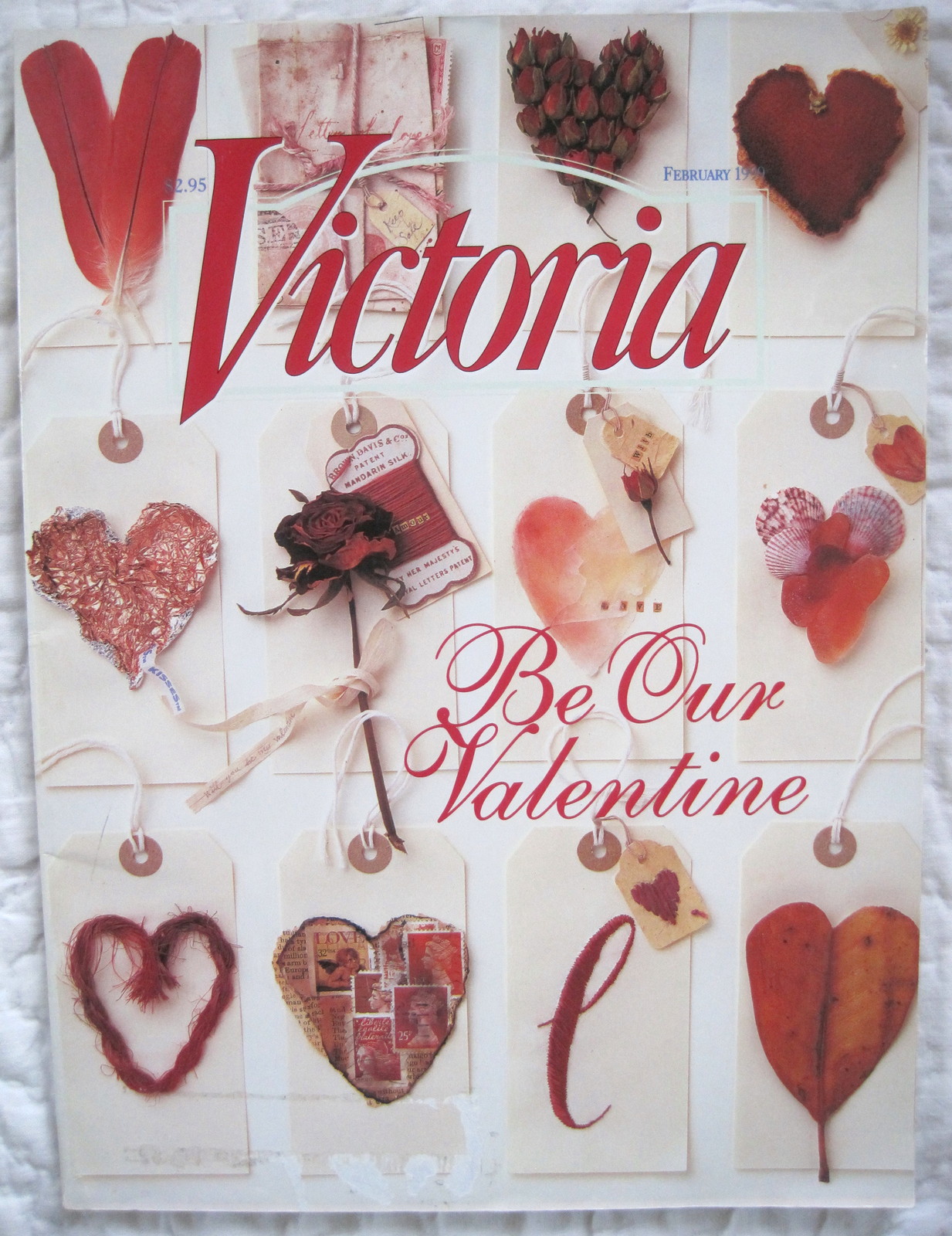 Victoria Magazine "Valentine Issue" February 1999 - $6.00