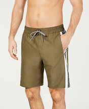ADIDAS Mens Swim Trunks Hoopshot 9&quot; Inseam Olive Color Size Small $58 - NWT - £14.37 GBP