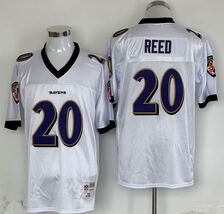 Men's Ed Reed #20 Stitched Jersey White Purple - €38,31 EUR - €38,31 EUR