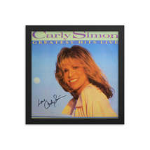 Carly Simon signed Greatest Hits Live album Reprint - £67.56 GBP