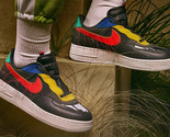NIKE Mens AIR FORCE 1 BHM Trainers Solid Multicolor Size US 10 CT5534-001 - $135.79