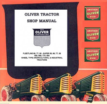 OLIVER Fleetline 66 77 88 Super 550 660 770 880 *SEARCHABLE TEXT* Service Manual - £19.20 GBP