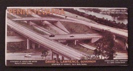 1961 Pennsylvania Deptmartment of Highways Map NEW - $13.50