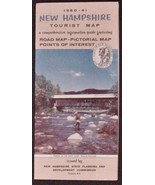 1960-61 NEW HAMPSHIRE Pictorial Highway Map NEW - $13.50