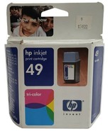 HP 49 Tri-Color Ink Cartridge GENUINE NEW Desk Jet Officejet 51649A - £7.81 GBP