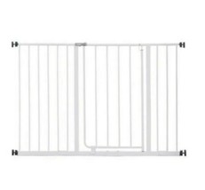 Regalo Easy Open Extra Wide Metal Walk Through Safety Gate White Model 1... - £30.37 GBP