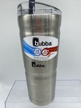 Bubba Envy S Vacuum-Insulated Stainless Steel Tumbler w Straw 24 oz Clear Lid - £7.90 GBP