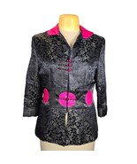XinGuiJifu Womens XXXXL (SMALL) Asian Inspired Quilted Blazer Dragon Emb... - $37.17