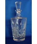Beautiful Mikasa Crystal Square Decanter with Stopper - £15.97 GBP