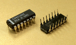 Espec. Military Rca CD4016AE 14-Pin Spst Dip Ic Integrated Circuit Proce... - $107.55 MXN