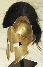 MEDIEVAL SPARTAN HELMET KING LEONIDAS 300 MOVIE HELMET REPLICA - ROLE PL... - £95.75 GBP