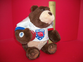 Toy Gift Animated Plush Gund Talking Gridiron Bear Football Teddy Action Figure - £21.29 GBP