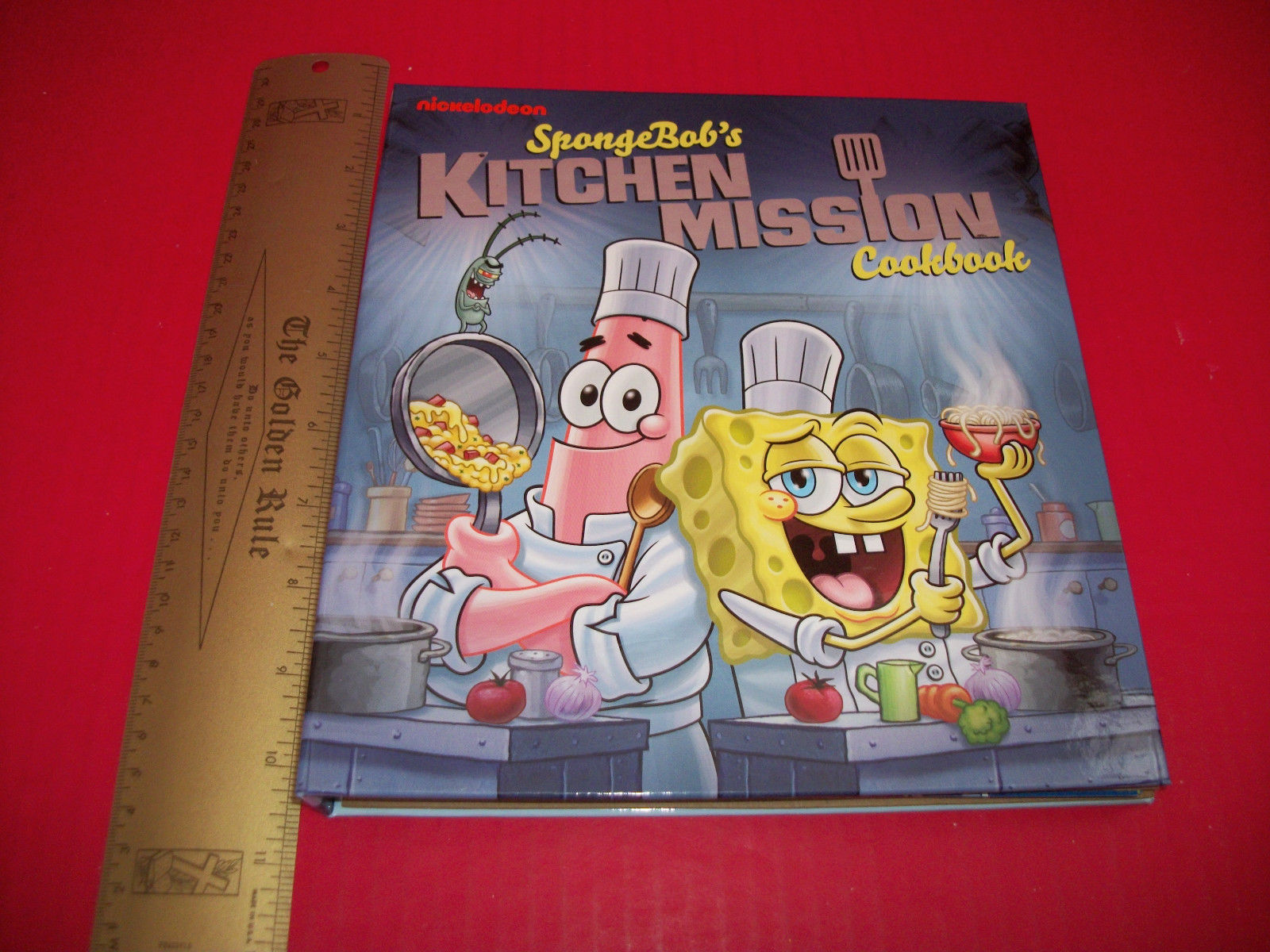 SpongeBob Cook Book Nick Sponge Bob Kitchen Mission Nickelodeon Spiral Cookbook - $14.24