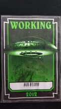 BOSTON - ORIGINAL 2012 ST. LOUIS CONCERT TOUR LAMINATE BACKSTAGE PASS - $1,127.49 MXN