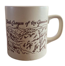Vintage Black Canyon Of The Garrison 1980s Mug Cup - $14.84