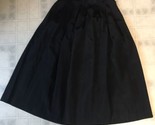 Susan Bristol size 6 Black Accordion Pleat Long Modest Formal Skirt No Slit - £22.25 GBP