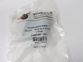 Wheels Manufacturing Handlebar Shims Hbar Shim Wob Alloy 25.4-31.8mm (HS... - £10.18 GBP