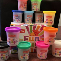 Fun Dough 12 Playful Colors  2 oz Packs Modeling Compound with Fruit Smell NEW - £12.68 GBP