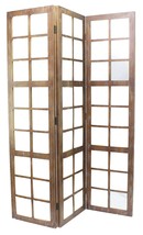 63 X 84 Brown Wood Mirror  Screen - $1,555.43