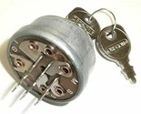 Ignition Switch And Key 158913 For Craftsman Exmark Noma 305720 Hustler ... - £15.64 GBP