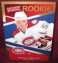 2010-11 UPPER DECK VICTORY GOLD #229 BROCK TROTTER RC MONTREAL CANADIENS - £7.86 GBP