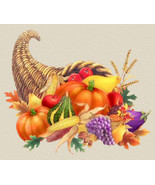 Thanksgiving Horn Of PLenty Cross Stitch Pattern***L@@K*** - £2.31 GBP