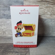 Jake &amp; Neverland Pirates Going On A Treasure Hunt Hallmark Ornament 2015 Disney - £7.91 GBP