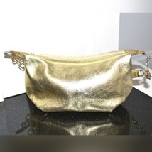 BRIGHTON - Metallic Leather Top Zip Single Strap Shoulder Bag - $23.76