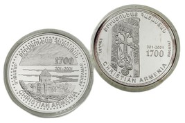 1998-1999 Armenia 1000 &amp; 5000 Dram KM# 85 &amp; 89 Proof Coin Lot of 2 - £466.47 GBP