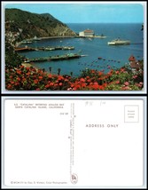 CALIFORNIA Postcard - Santa Catalina Island, S.S. Catalina in Avalon Bay Q33 - £2.32 GBP
