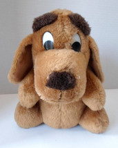 Vintage COMMONWEALTH  Brown Puppy Dog Plush Stuffed  Plastic Eyes Korea ... - $48.95