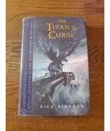 Percy Jackson &amp; The Olympians The Titan&#39;s Curse Hardcover Book 3 Rick Ri... - $37.36