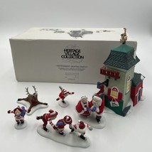 Department Dept 56 Peppermint Skating Party Set Of 6 Heritage Village Coll 56363 - £44.69 GBP