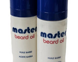 Set of 2 Master well comb beard oil; 1fl.oz x 2; for men - $13.85