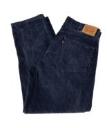 Levis 550 Black Jeans Size 40x32 (30) Mens Rinsed Grunge Denim Stretch - $928.11 MXN