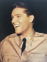 Vintage Elvis Presley magazine pinup picture Elvis In Army - $3.95