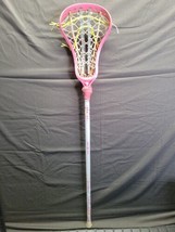 Brine Dynasty Rise Women&#39;s Lacrosse Stick  Pink White 43” - £28.47 GBP