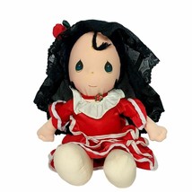 Vintage 1985 Applause Precious Moments Maria Spanish Doll Stuffed Toy 15.5&quot; - £31.66 GBP